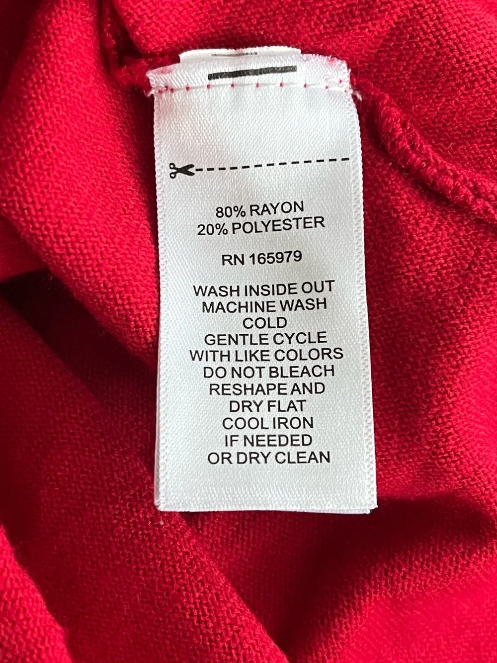 Melissa Paige Pullover red sweater XL